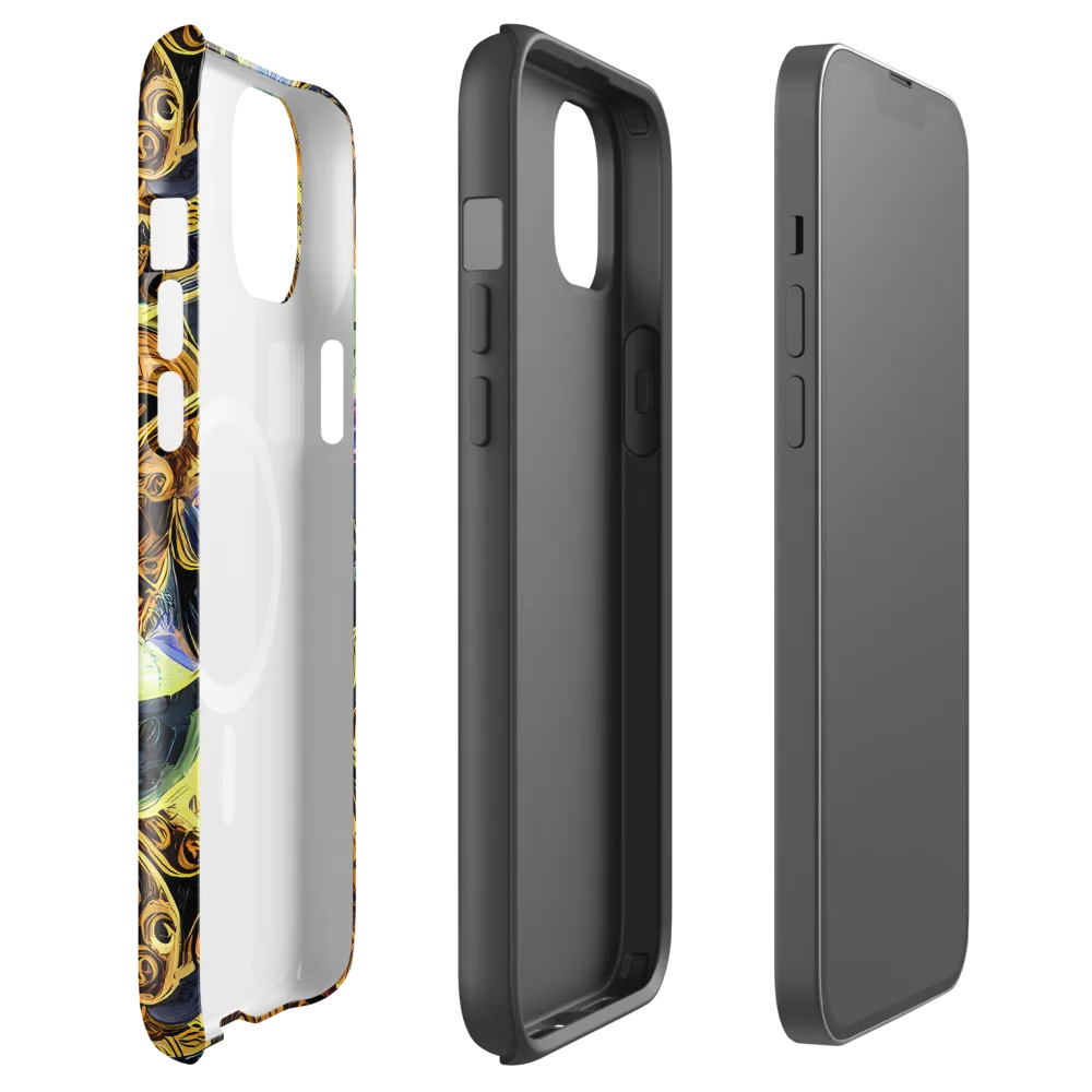 Aurum Rapture on MagSafe Tough Case for iPhone® — Front