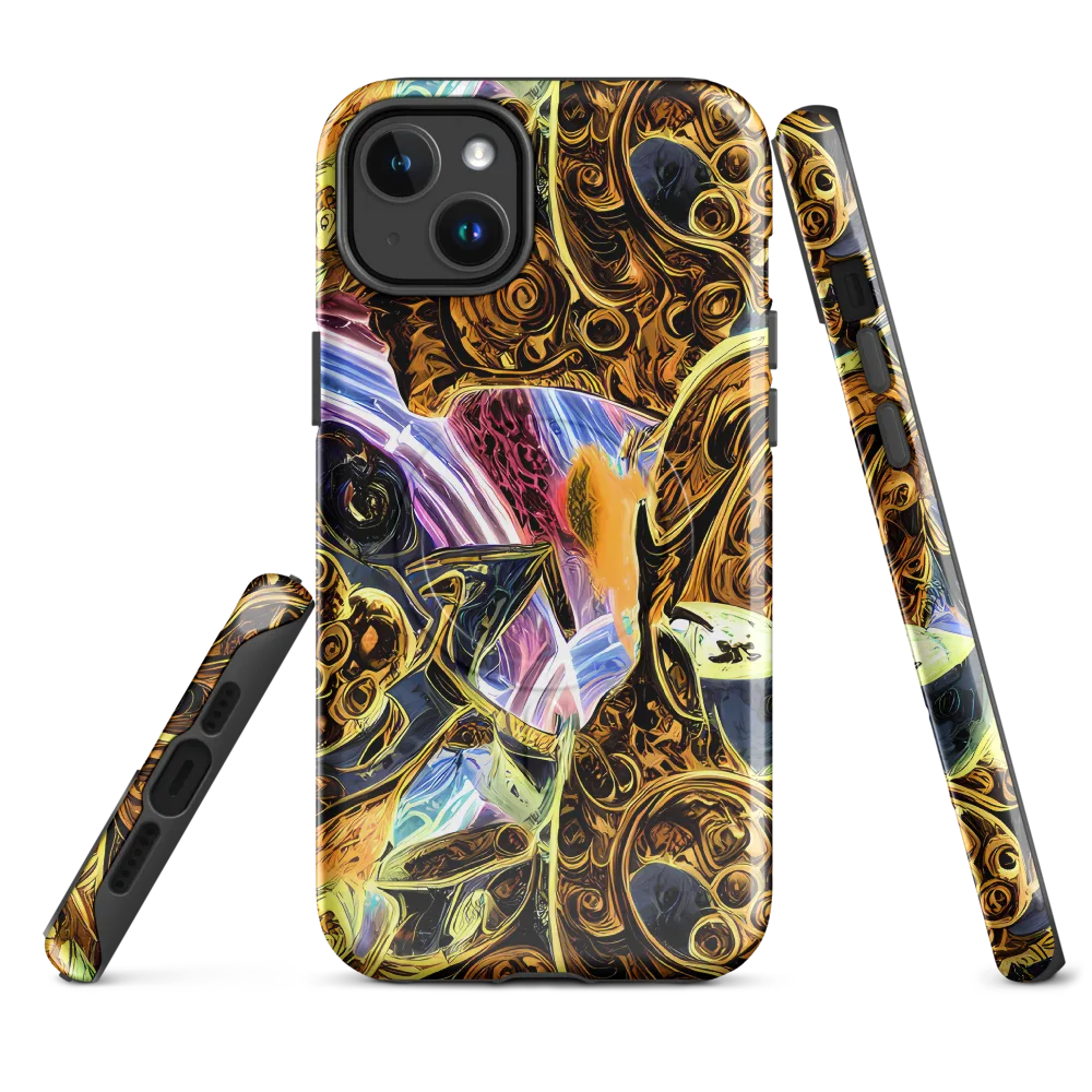 Aurum Rapture on MagSafe Tough Case for iPhone® — Front