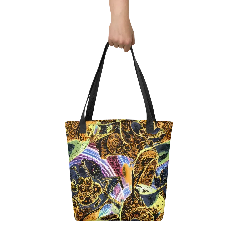 Aurum Rapture on Tote Bag — Front