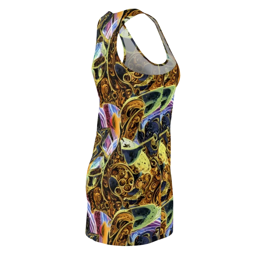 Aurum Rapture on Racerback Dress — Back Side