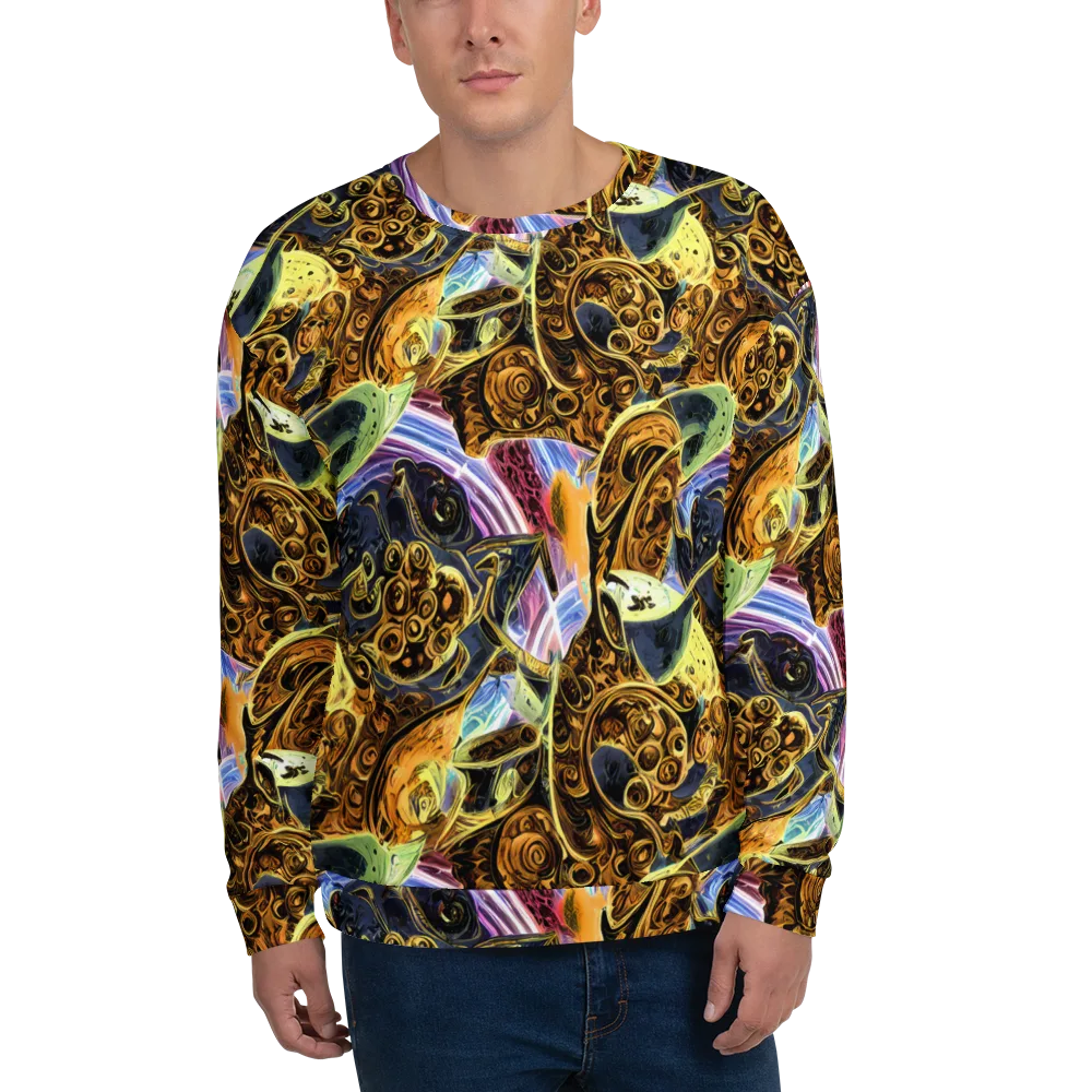 Aurum Rapture on Sweatshirt — Front