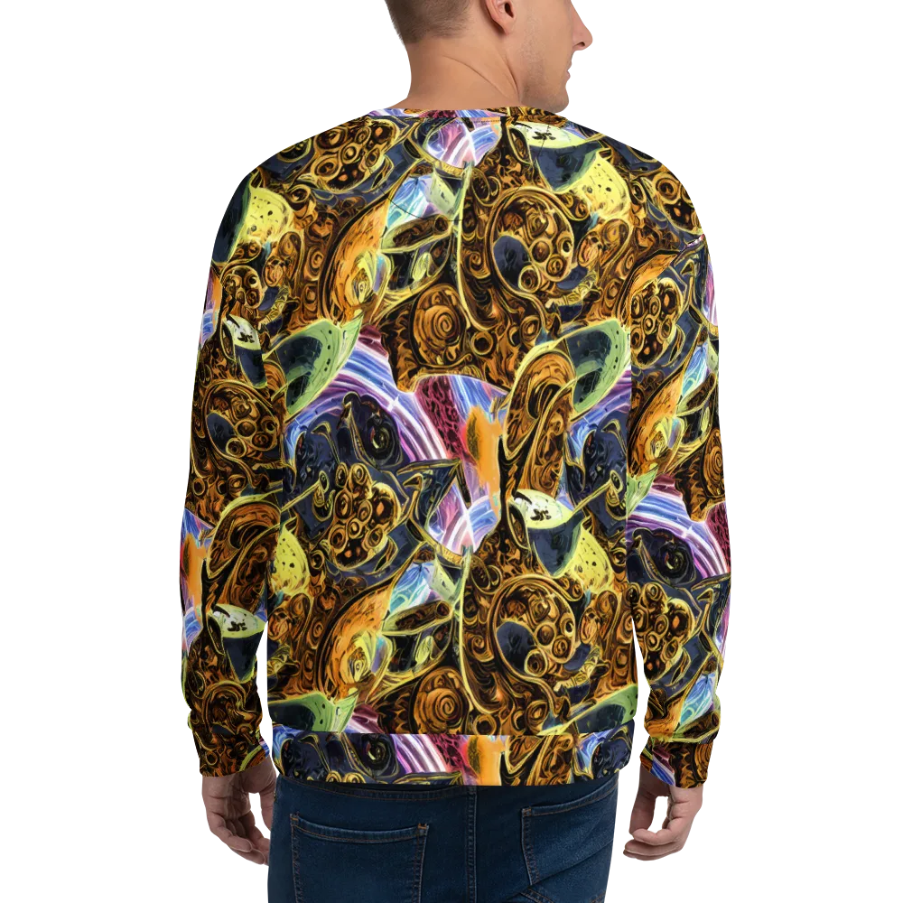 Aurum Rapture on Sweatshirt — Back