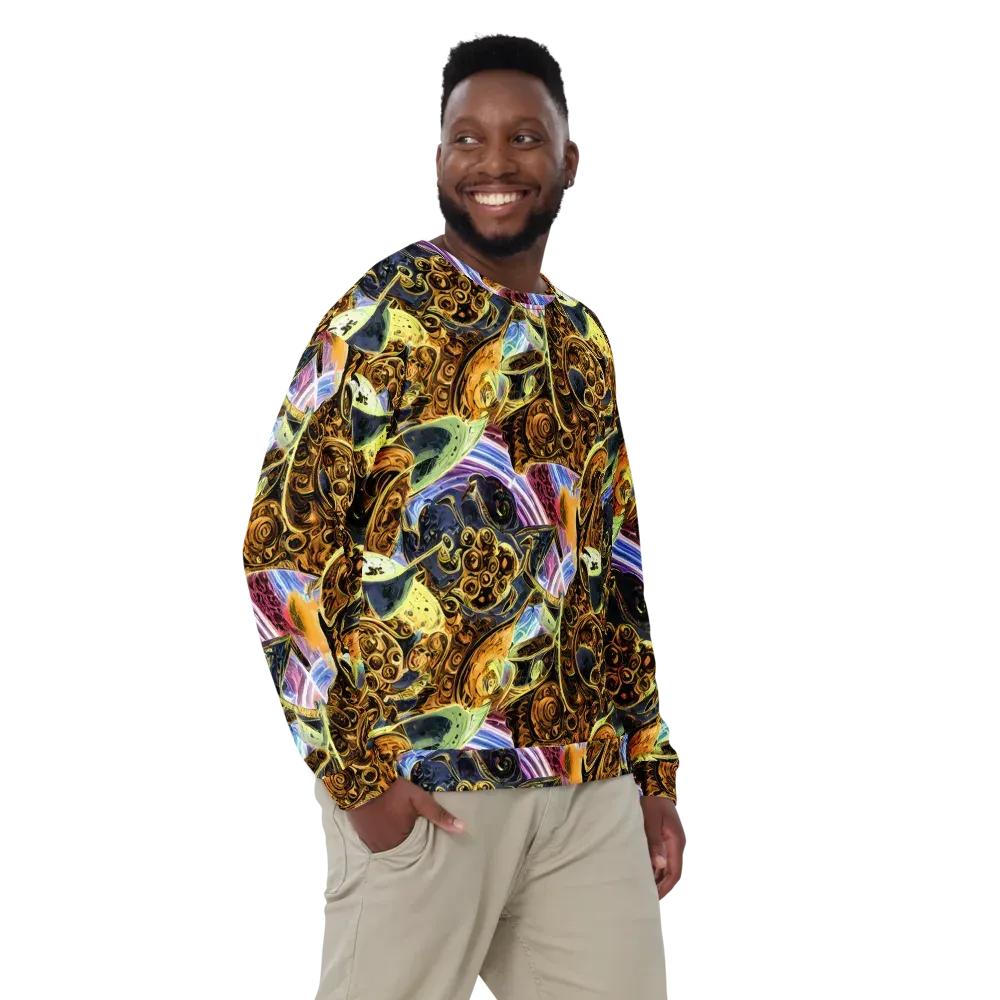 Aurum Rapture on Sweatshirt — Front