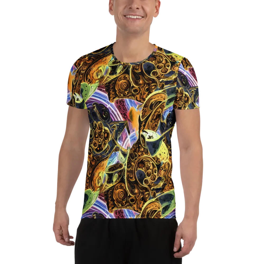 Aurum Rapture on Men's Athletic T-Shirt — Front
