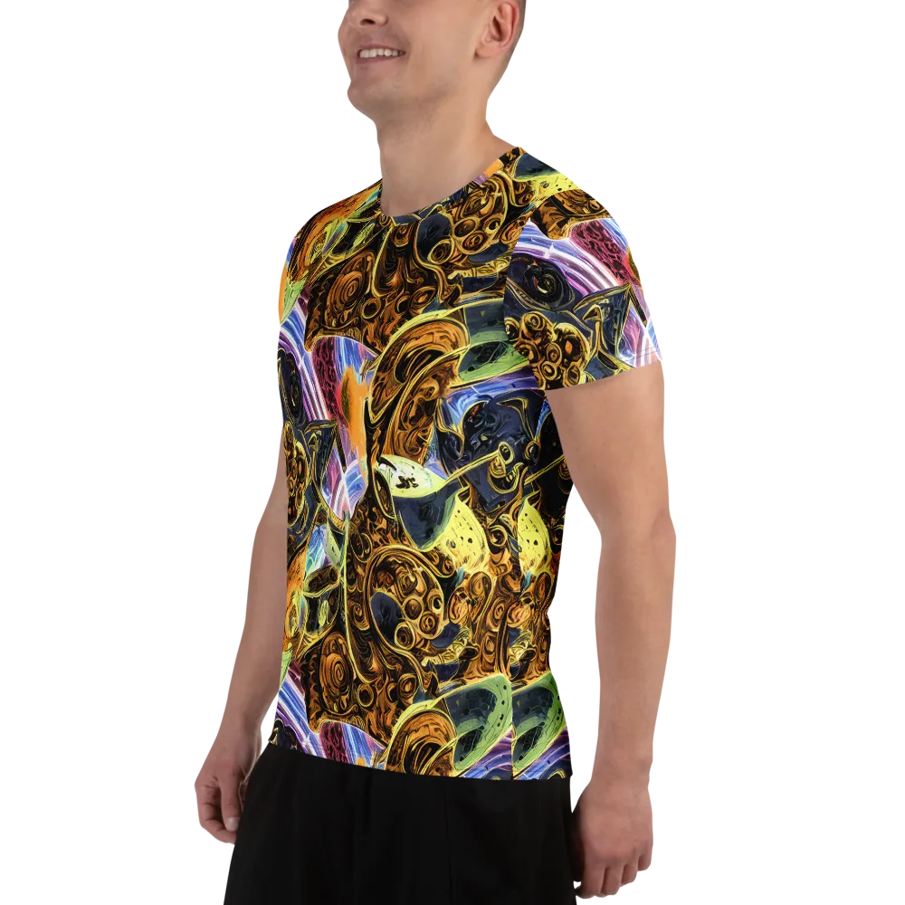 Aurum Rapture on Men's Athletic T-Shirt — Left