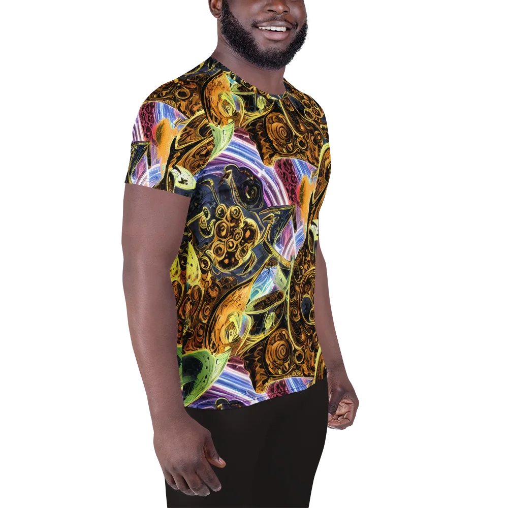 Aurum Rapture on Men's Athletic T-Shirt — Right