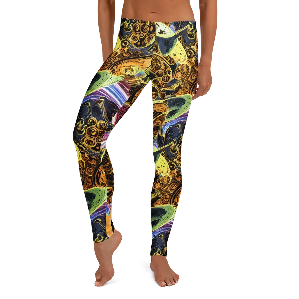 Aurum Rapture on Leggings — Front