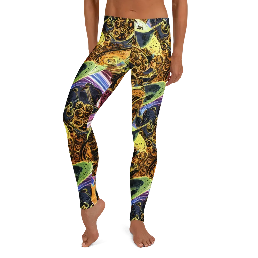 Aurum Rapture on Leggings — Front