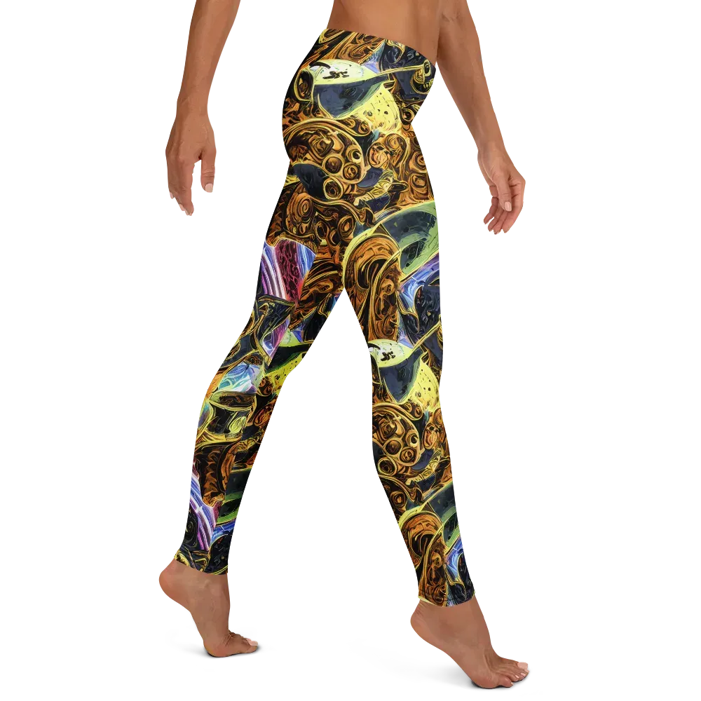 Aurum Rapture on Leggings — Right