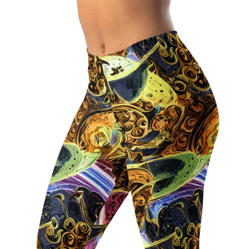 Aurum Rapture on a Leggings