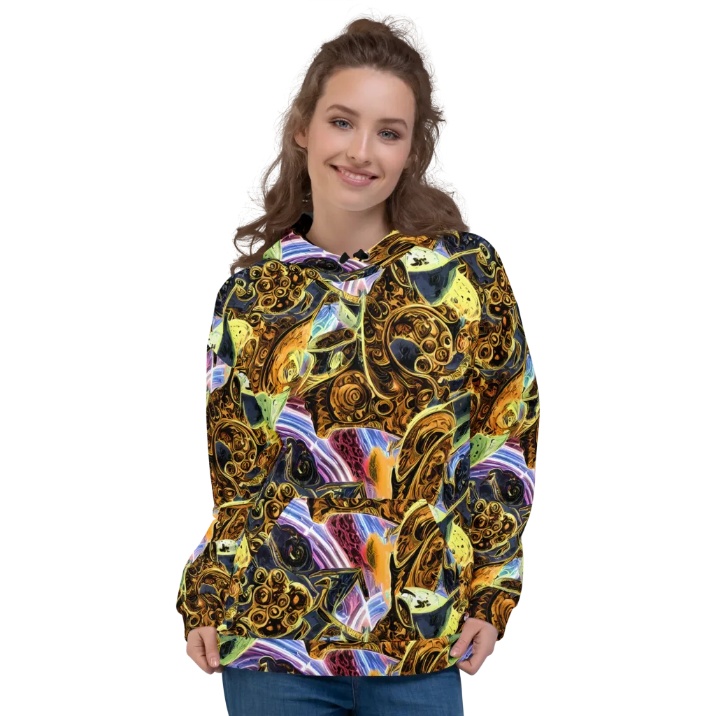 Aurum Rapture on Hoodie — Front
