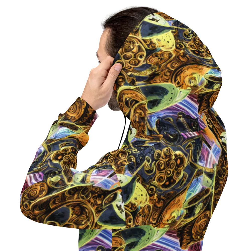 Aurum Rapture on Hoodie — Back