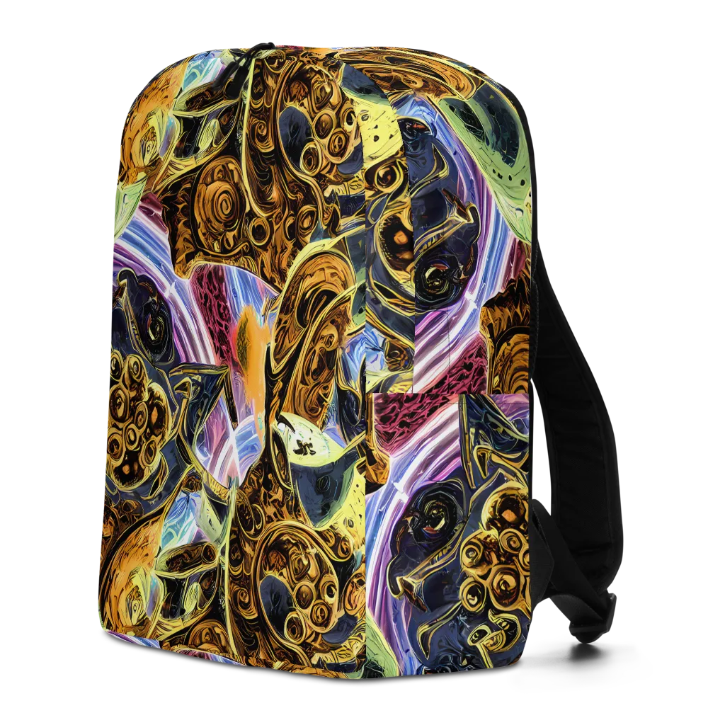 Aurum Rapture on Minimalist Backpack — Left