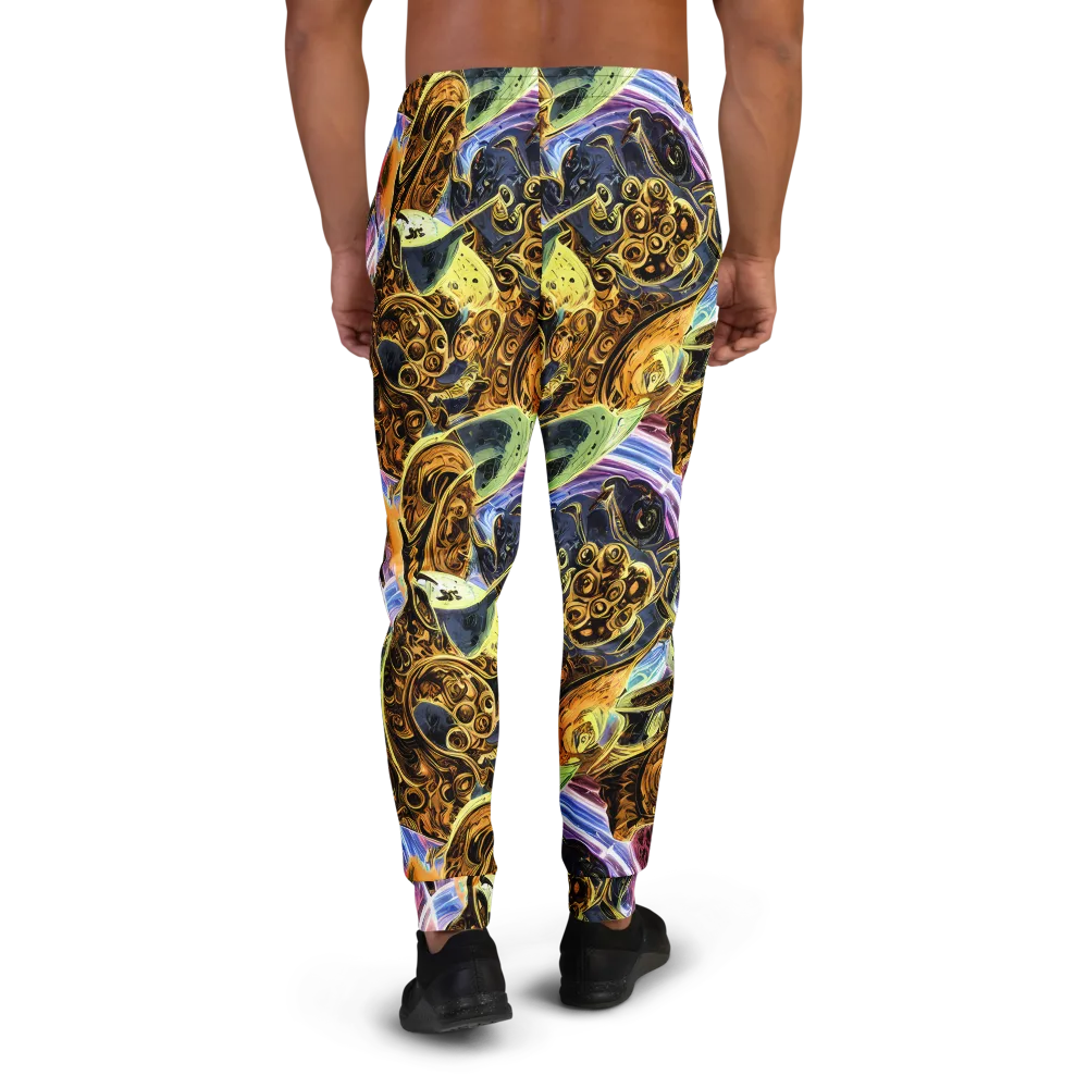 Aurum Rapture on Men's Joggers — Back