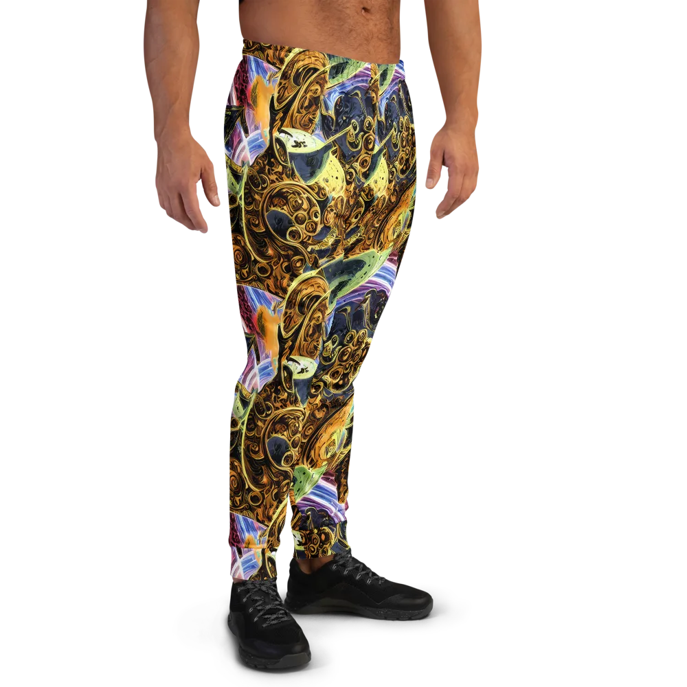 Aurum Rapture on Men's Joggers — Right