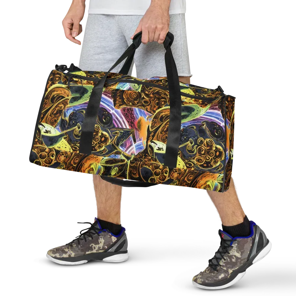 Aurum Rapture on Duffle Bag — Front