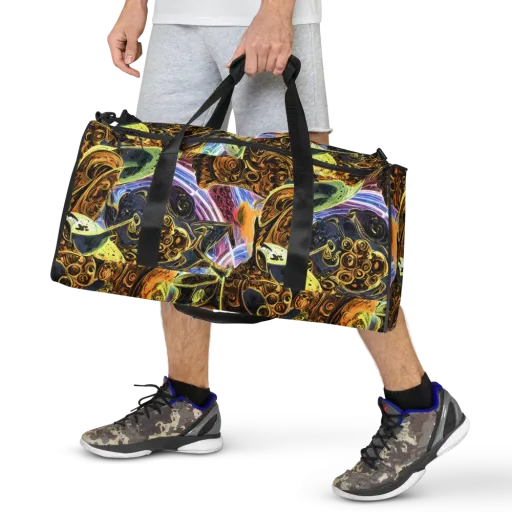 Aurum Rapture on a Duffle Bag