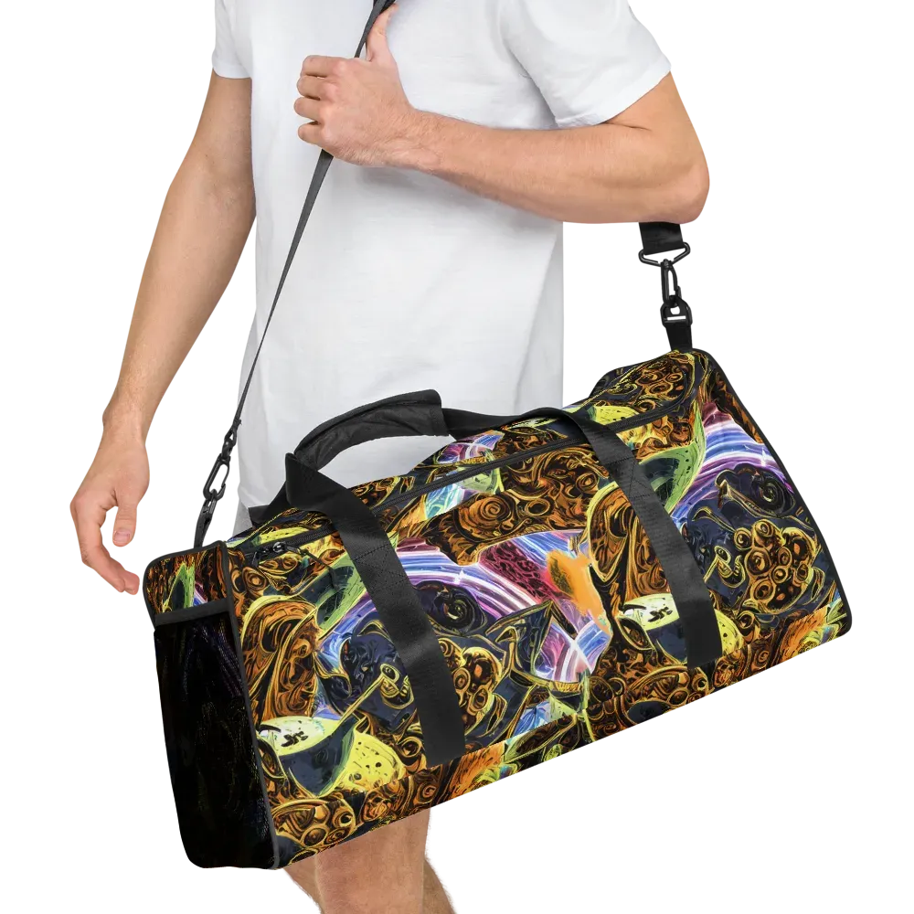 Aurum Rapture on Duffle Bag — Right Front