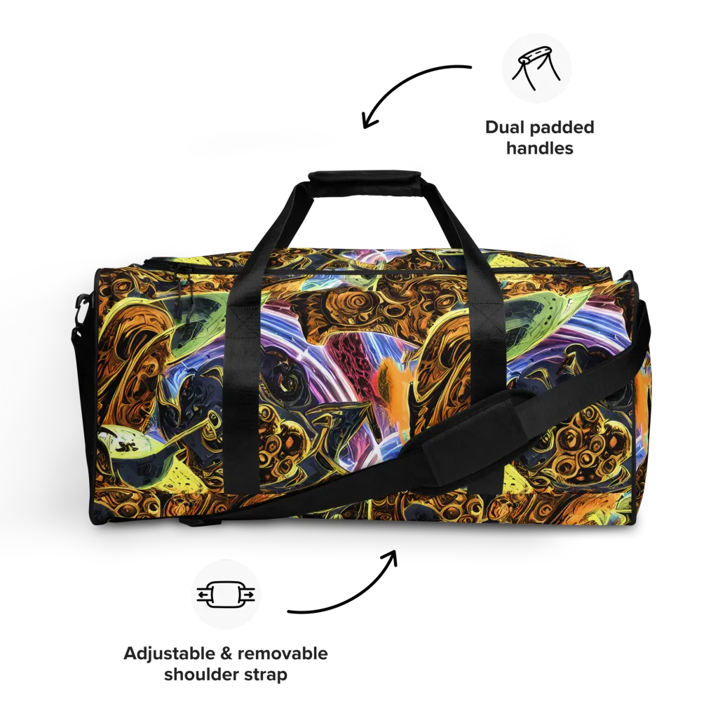 Aurum Rapture on Duffle Bag — Front