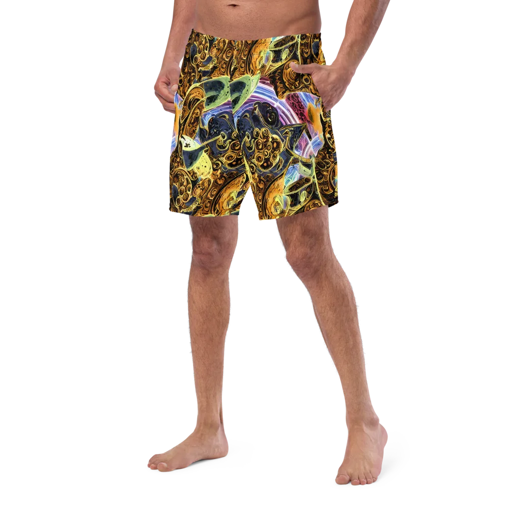 Aurum Rapture on Swim Trunks — Left Front