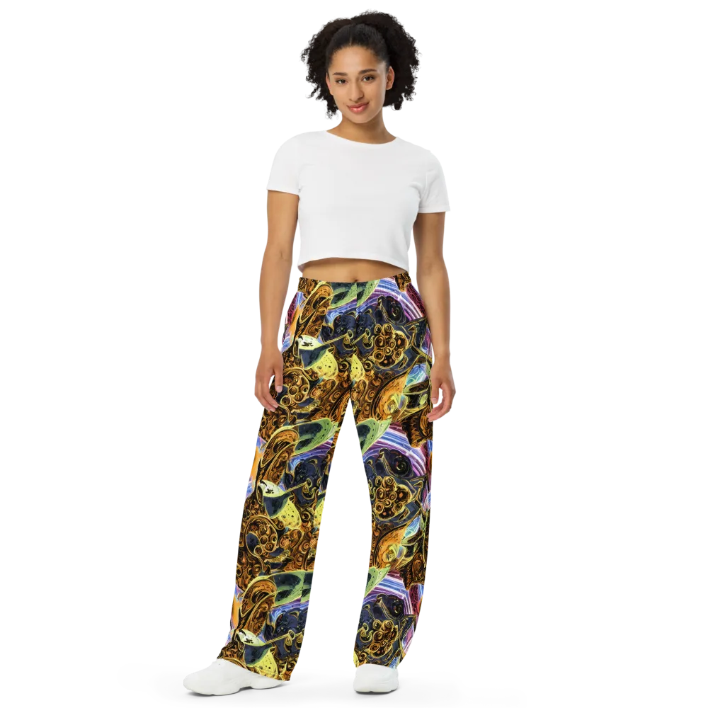 Aurum Rapture on Wide-Leg Pants — Front