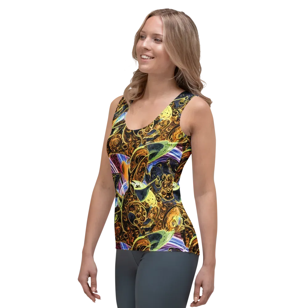 Aurum Rapture on Women's Tank Top — Left Front