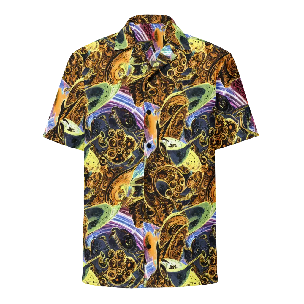 Aurum Rapture on Button Shirt — Front