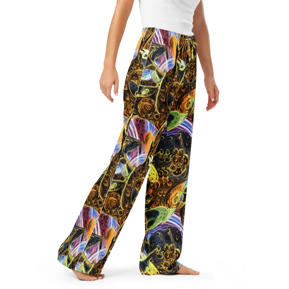 Aurum Rapture on Women's Pajama Pants — Right Front