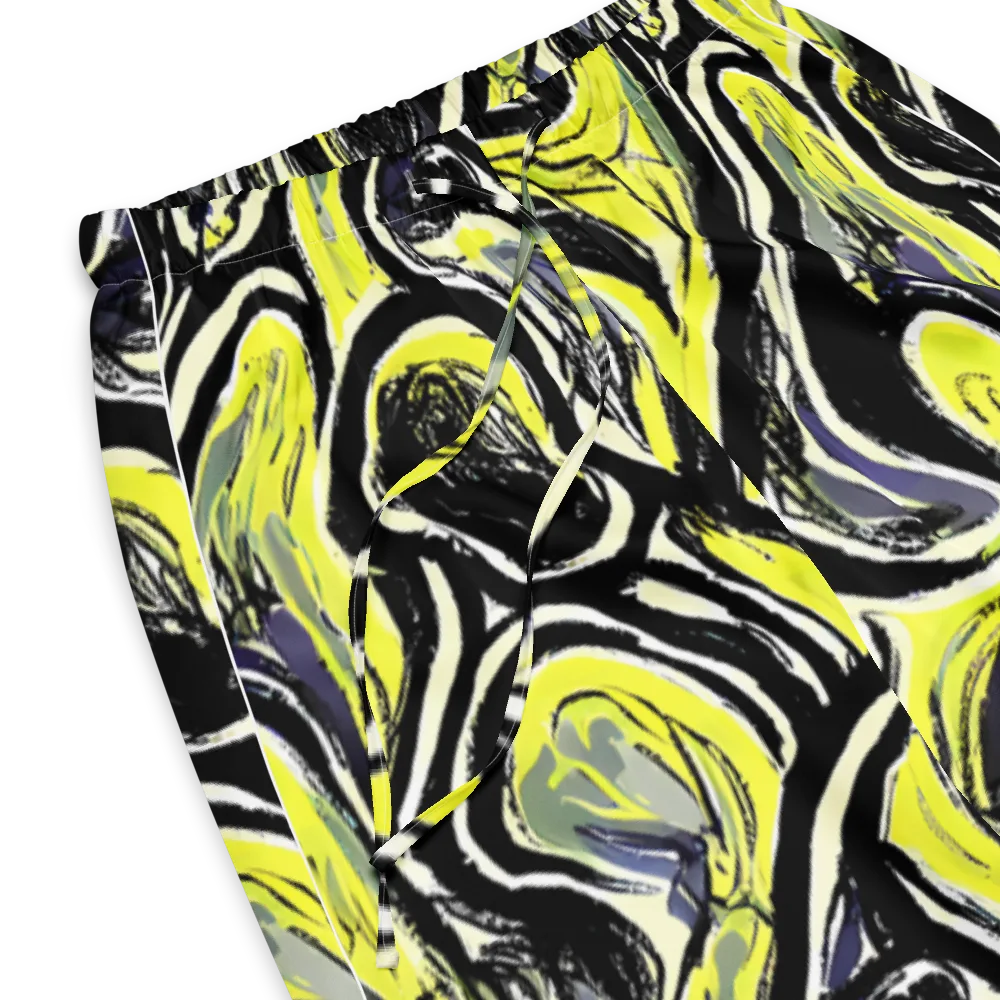 Blacklight Ribbons on Women's Pajama Pants — Product details