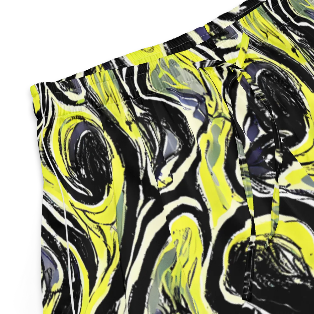 Blacklight Ribbons on Women's Pajama Shorts — Product details