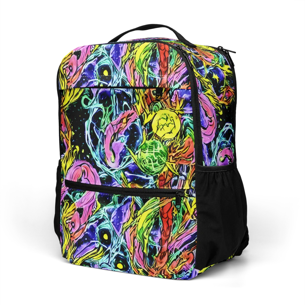 Astral Plumage on Utility Backpack — Left Front