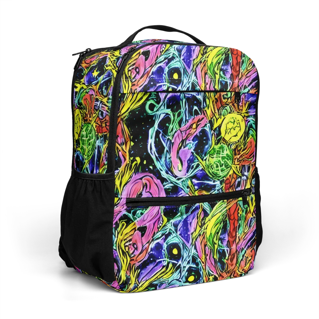 Astral Plumage on Utility Backpack — Right Front