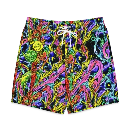 Astral Plumage on a Men's Board Shorts