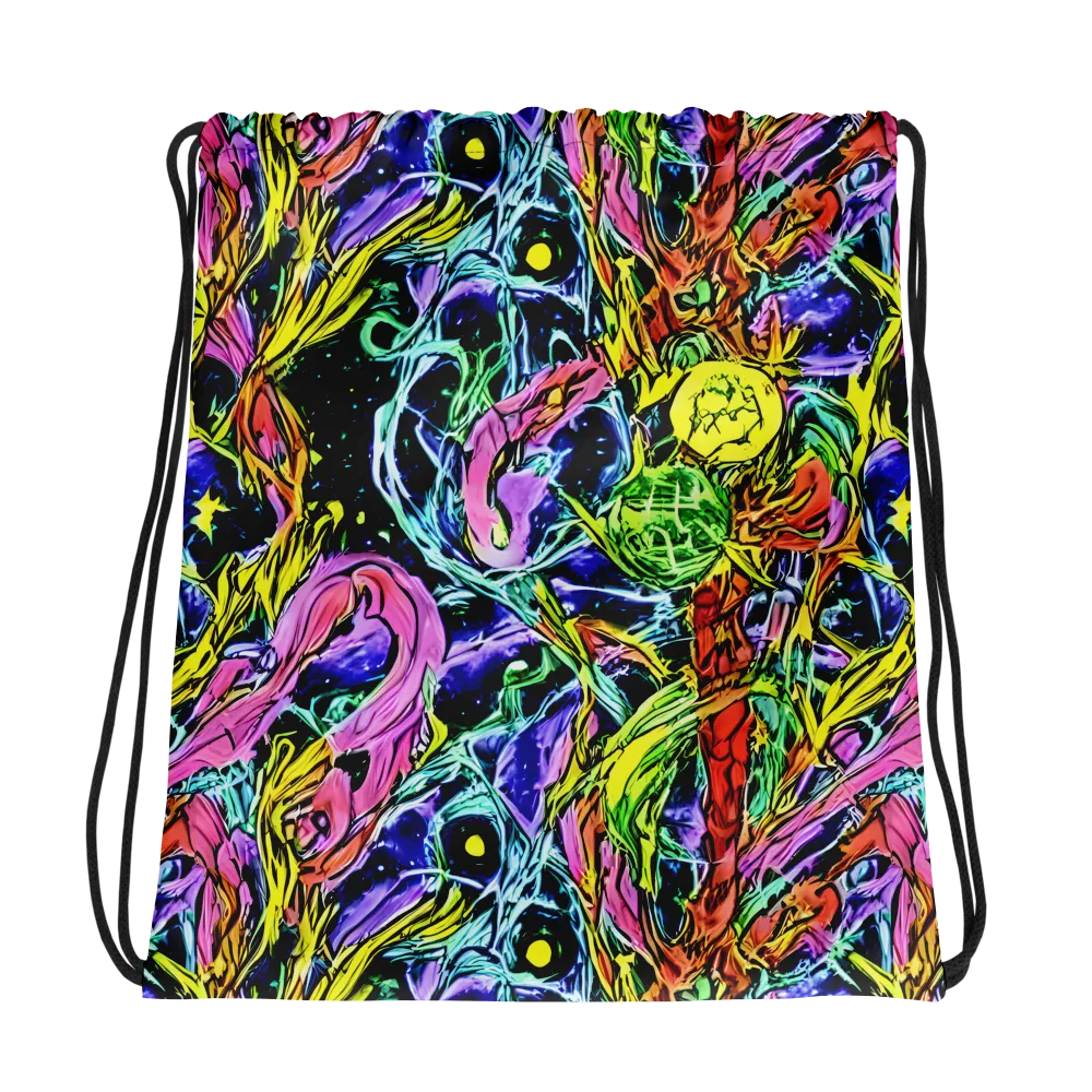 Astral Plumage on Drawstring Bag — Photo