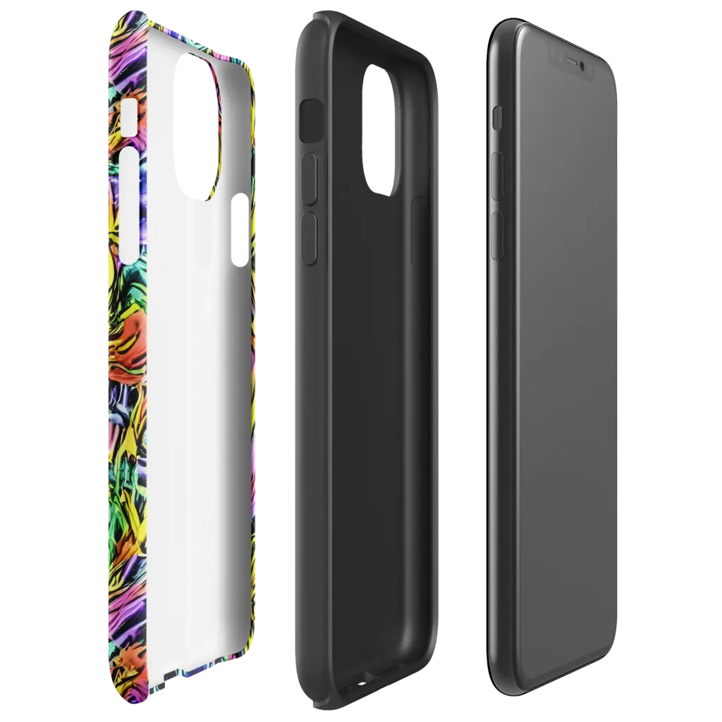 Astral Plumage on Tough Case for iPhone® — Right