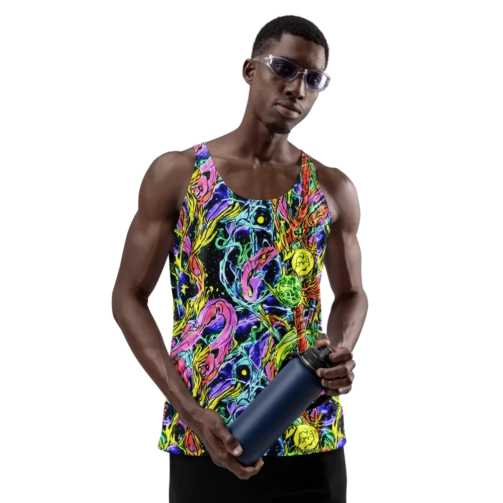 Astral Plumage on Men's Tank Top — Front