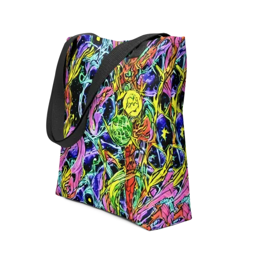 Astral Plumage on a Tote Bag