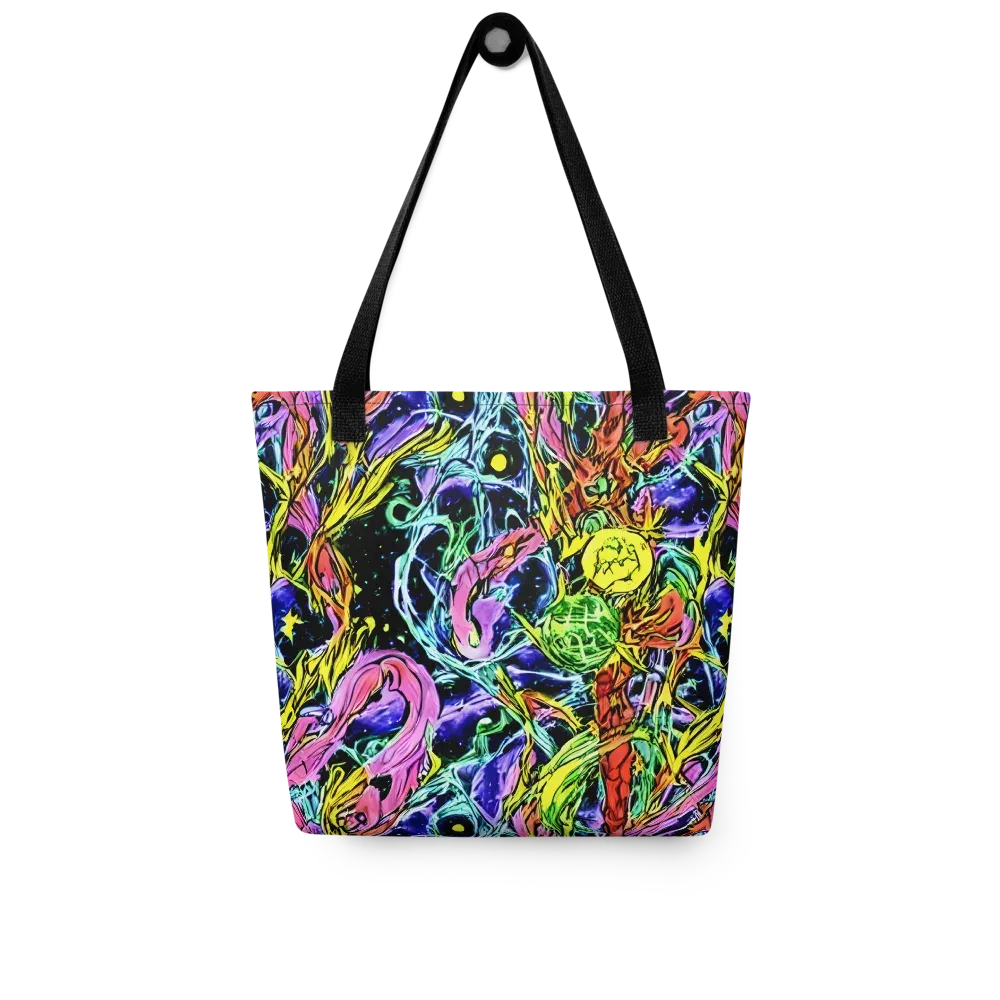 Astral Plumage on Tote Bag — Front