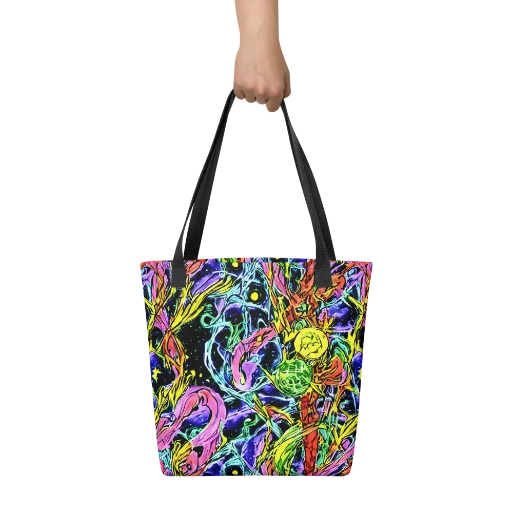 Astral Plumage on Tote Bag — Front