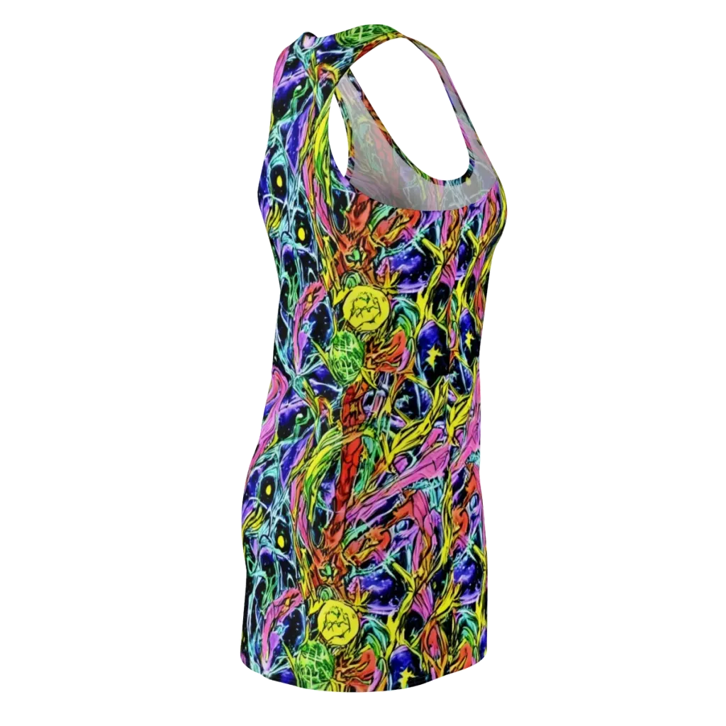 Astral Plumage on Racerback Dress — Back Side
