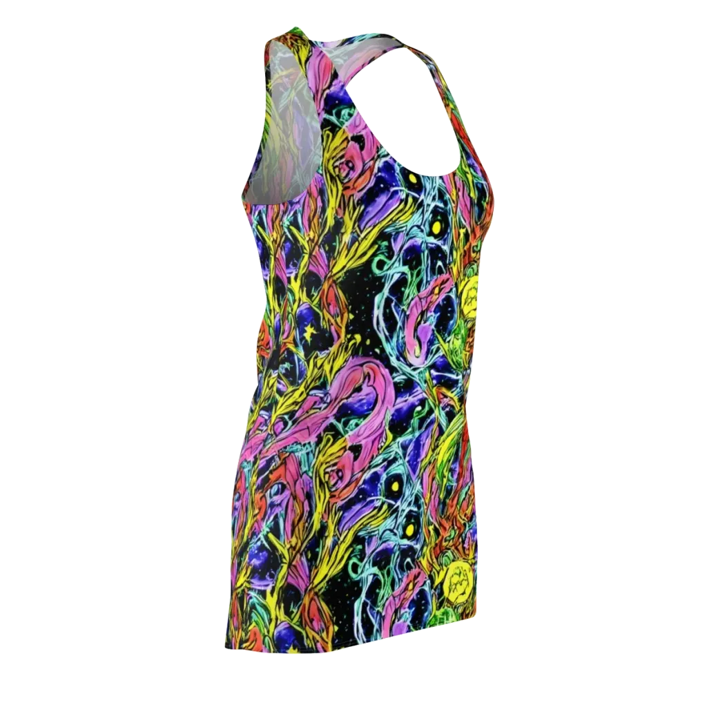 Astral Plumage on Racerback Dress — Front Side