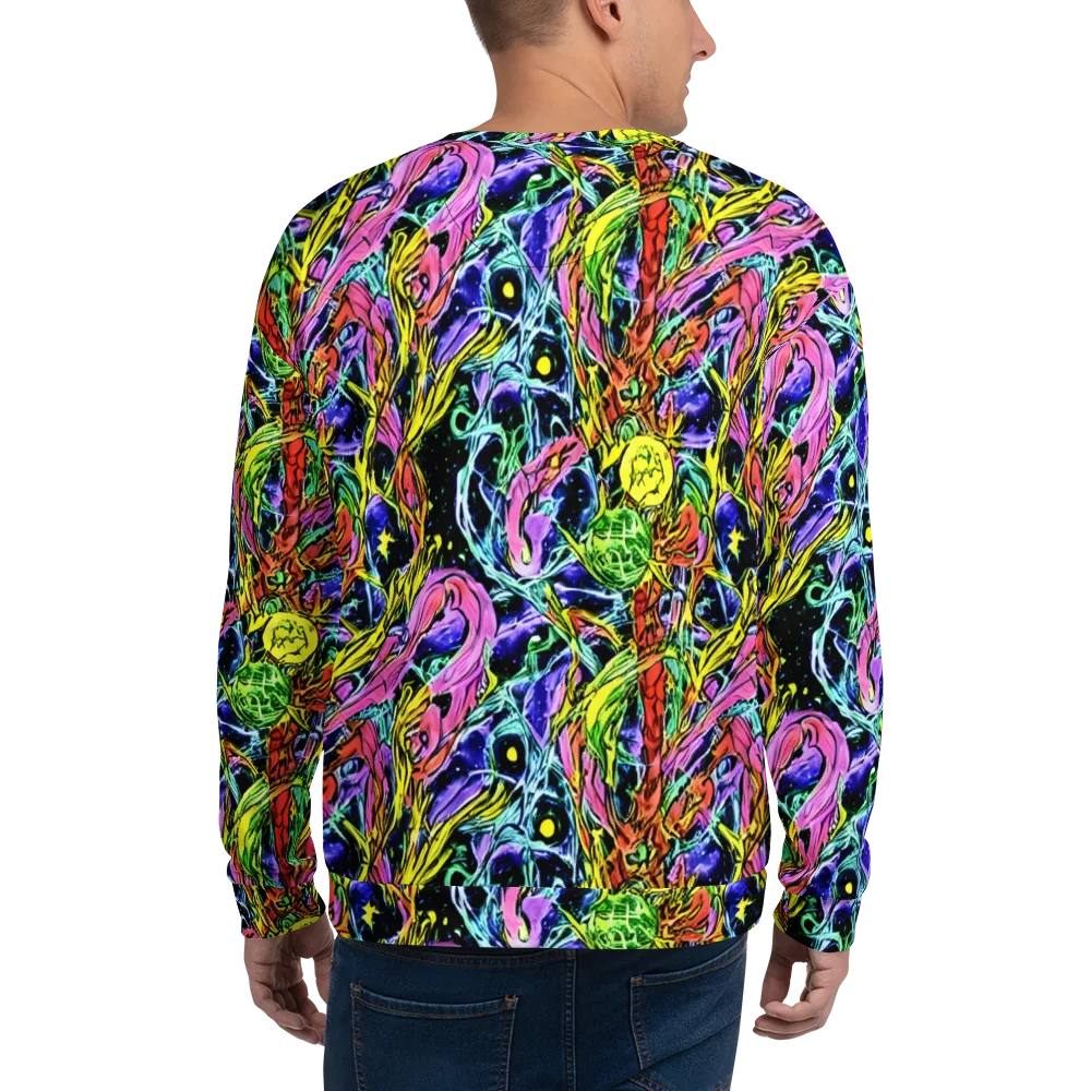 Astral Plumage on Sweatshirt — Back