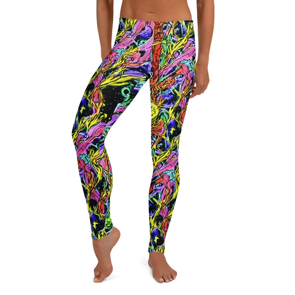 Astral Plumage on Leggings — Front