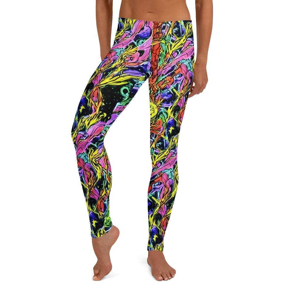 Astral Plumage on Leggings — Front