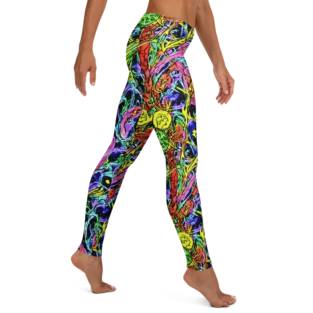 Astral Plumage on Leggings — Right