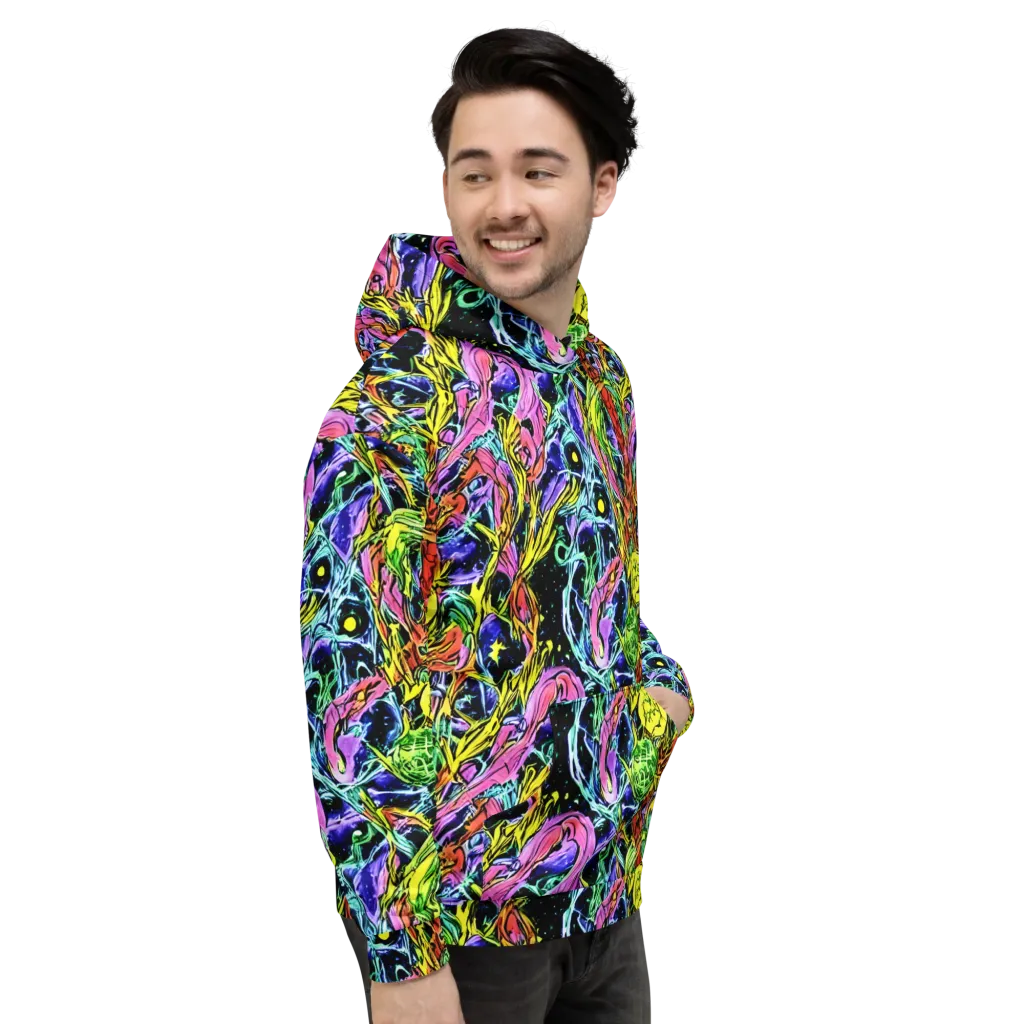 Astral Plumage on Hoodie — Right