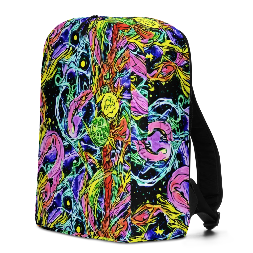 Astral Plumage on Minimalist Backpack — Left