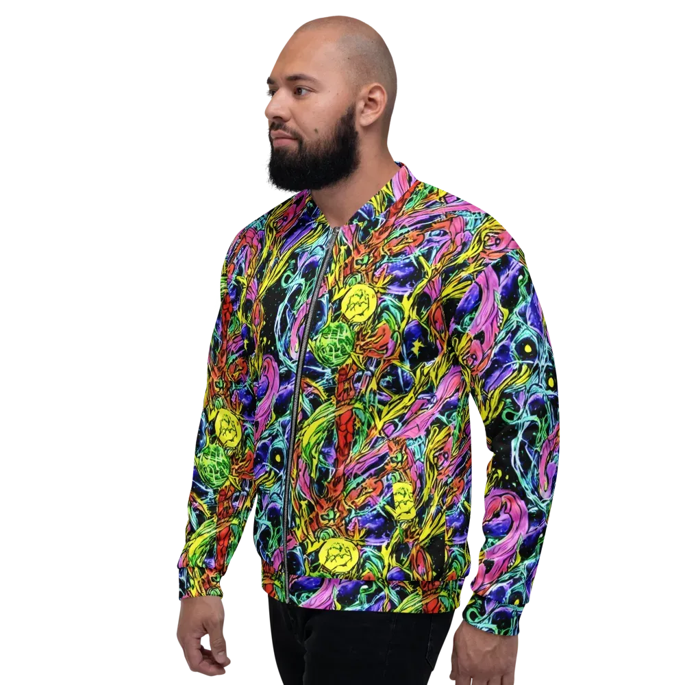 Astral Plumage on Bomber Jacket — Left