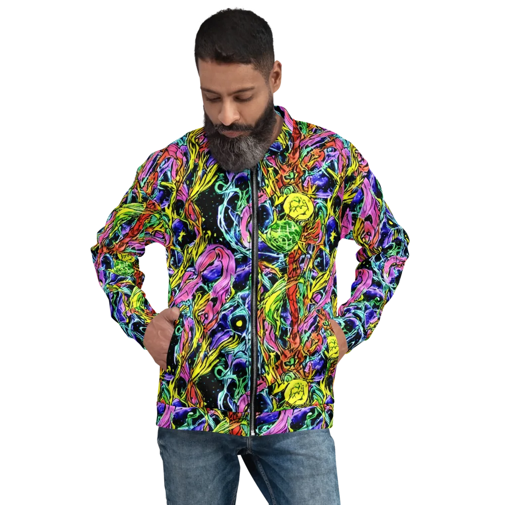 Astral Plumage on Bomber Jacket — Front
