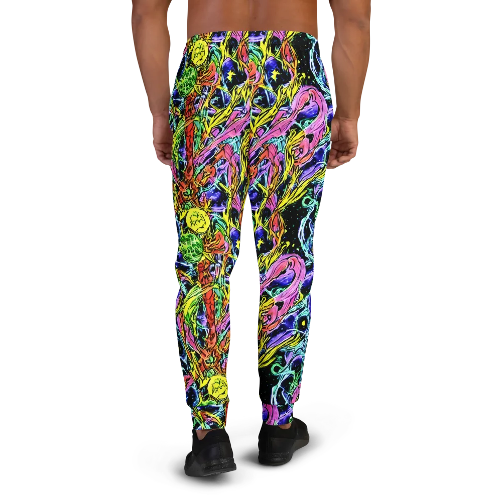 Astral Plumage on Men's Joggers — Back